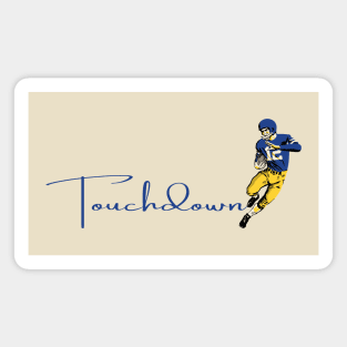 Touchdown Rams! Magnet